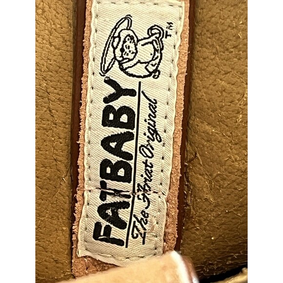 Ariat Fatbaby Western Boots Sz 8.5B Womens Brown and Pink Suede upper 2479 - Picture 9 of 11